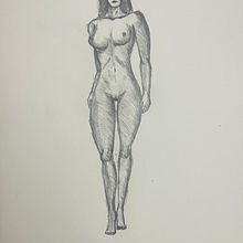 My project for course: Figure Drawing for Beginners. Fine Arts, Drawing, Pencil Drawing, Realistic Drawing, Figure Drawing, and Sketching project by Md Khirul Amin Sunny - 11.24.2024