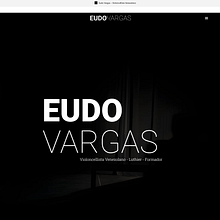 Eudo VARGAS - violoncellista. Web Design project by Paul Velasco - 11.01.2024
