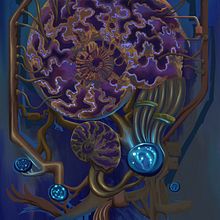 Deep Time. Digital Illustration project by Masha Falkov - 11.26.2024