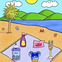 My project for course: Designing Kawaii Worlds: Spread Joy Through Illustration. Character Design, Digital Illustration, and Manga project by Jenessa P - 11.27.2024