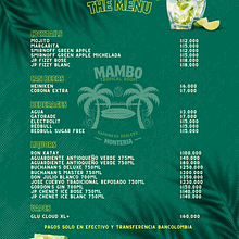 Carta de mi restaurante y de mi bar. Design, Advertising, and Graphic Design project by Lukas Perez Guerrero - 11.27.2024