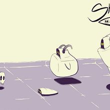 Skully. Un progetto di Character design, Progettazione di giochi, Animazione di personaggi, Animazione 2D, Videogiochi e Progettazione di videogiochi di Javier Hernández Segura - 10.07.2024