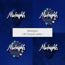 My project for course: Designing 3D Chrome Letters in Procreate. T, pograph, T, pograph, and Design project by Aline Carbonaro - 11.28.2024