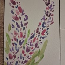 Flores para mamá . Painting, and Watercolor Painting project by Adriana Duarte - 11.28.2024