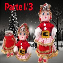 DECORACIÓN NAVIDEÑA: Mamá Noel GUARDA-CARAMELOS paso a paso parte 1/ 3 🤶🎄. Crochê, Design de produtos, e DIY projeto de Gliiter Moda - 28.11.2024