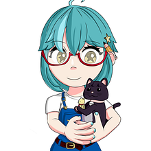 Biz-Chan y Kiruwu de Oshi-Biz. Digital Illustration project by Lucky Lu - 11.23.2024