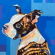 Portrait of S'mores - Stylized Acrylic Painting. Un progetto di Pittura acrilica e Pittura di bill thoms - 30.11.2024