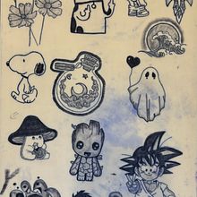 My project for course: Pepper Shading Techniques for Tattooing. Projekt z dziedziny Trad, c, jna ilustracja i Projektowanie tatuaż użytkownika Jesus Millan - 28.11.2024