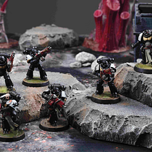 Primeras miniaturas Warhammer 40k. Painting project by Luis Carbajal Baires - 12.03.2024
