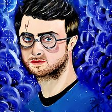 Harry Potter . Fine Arts, Painting, and Oil Painting project by Agustin Mendoza - 12.03.2024