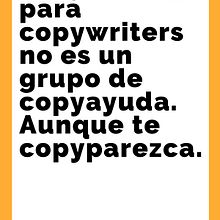 Trabajo Final Promoción del curso Copywriting para copywriters de Putos Modernos. Un progetto di Pubblicità, Cop, writing e Creatività di Evangelina Saltari - 03.12.2024