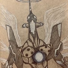 Eva GOD. Drawing, and Traditional illustration project by Matt - 12.04.2024