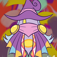 Fan art de Drawcia de Kirby: Canvas Curse. Drawing project by Christian Romero - 07.25.2022