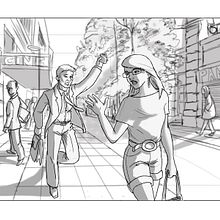 Proyecto dibujo de personas a partir de la imaginación. Un proyecto de Bellas Artes, Bocetado, Dibujo, Dibujo a lápiz, Dibujo anatómico, Dibujo artístico e Ilustración tradicional de desitur - 04.12.2024