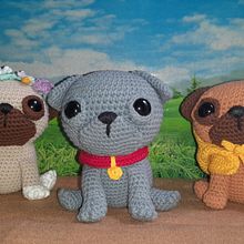 Camillo the Pug. Amigurumi, Arts, Crafts, Crochet, DIY, Fiber Arts, Textile Design, To, and Design project by twentyoneinfinite - 12.05.2024