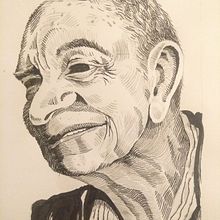 Meu projeto - Introdução ao retrato com nanquim e bico de pena. Un progetto di Belle arti, Disegno a matita, Disegno di ritratti, Illustrazione tradizionale e Illustrazione con inchiostro di Jimmy Couto - 05.12.2024