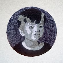 Luca. Embroider, Punch Needle, and Textile Design project by Angelina Alcega Bruzual - 12.05.2024