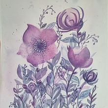Mi proyecto del curso: Acuarela floral: conecta con la naturaleza. Botanical Illustration, Traditional illustration, Painting, and Watercolor Painting project by Francisca Lechuga - 12.04.2024