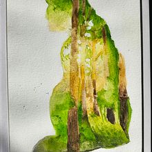 Forest Cat. Ilustração tradicional, Ilustração naturalista, Desenho realista, e Pintura em aquarela projeto de lbbykowski - 06.12.2024