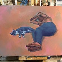 Calma. Painting project by Maressa Zapata - 12.06.2024