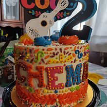 Mi proyecto del curso: Cake design: técnicas decorativas modernas. DIY, and Design project by Nayelli Burgos - 12.04.2024