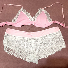 Pink and Cute Lingerie. Fashion Design, DIY, Patternmaking, Dressmaking, and Sewing project by Ahamed Abdul Kareem S - 12.07.2024
