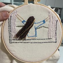 Hair Embroidery Stitching Techniques cors . Un progetto di Ricamo di tsofiaco - 07.12.2024