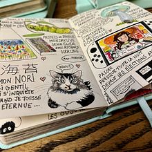 Follow up n°36 to "Illustrated Life Journal: A Daily Mindful Practice" : November 2024. Traditional illustration, Sketchbook, Drawing, Stor, and telling project by Stig Legrand - 12.07.2024