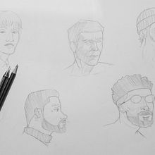 Mon projet du cours : Esquisse quotidienne pour une inspiration créative. Sketching, Creativit, Drawing, Traditional illustration, and Sketchbook project by Lionel Kalombo - 12.09.2024