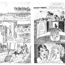 Graphic novel One by One. Comic, T, pograph, Design, Character Design, Architecture, and Pencil Drawing project by Pavel Kučera - 12.09.2024