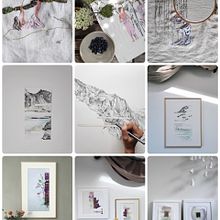 présenter différentes séries. Un progetto di Belle arti, Disegno, Ricamo, Interior Design e Tessitura di isabelle joubert - 09.12.2024