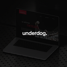 Underdog - Athletes Agency. Un projet de Design , Conception numérique, Design graphique , et Webdesign de socialenials - 09.12.2024