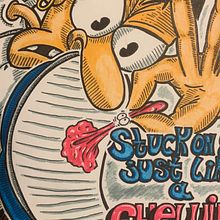 Chewing Gum - Amyl and the Sniffers. Un proyecto de Dibujo, Diseño gráfico, Bellas Artes, Diseño, Ilustración tradicional, Creatividad, Dibujo a lápiz, Lettering, Bocetado, Tipografía, Publicidad, Instagram, Cómic, Dibujo artístico, Caligrafía, Diseño tipográfico, Diseño de carteles y Música de Mikel Urtasun Osacar - 09.12.2024