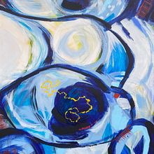 Show me where the real light is. Painting project by Sally Hewson - 12.10.2024