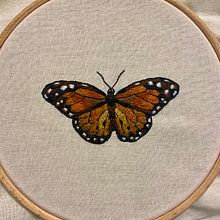 Mi proyecto del curso: Técnicas de bordado realista. Embroider, Traditional illustration, and Textile Design project by Diana Ballesteros Gómez - 12.11.2024