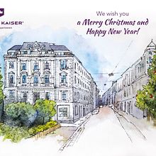 Ilustraciones para Xmas - Raphael Kaiser. Traditional illustration, Watercolor Painting, Architectural Illustration, and Pencil Drawing project by Javier Díaz González - 12.11.2024