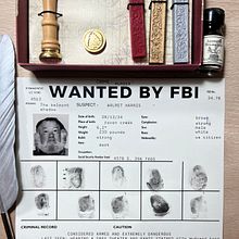 WANTED BY FBI Ein Projekt aus dem Bereich H, werk und Grafikdesign von celiase21 - 11.12.2024