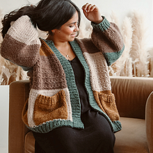 Fireside Cardigan. Un progetto di Maglia di Daniela Jaimalis - 11.12.2024