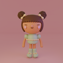 Little brigadeiro girl!. 3D Modeling, Character Design, Digital Illustration, Traditional illustration, and Manga project by julianamaia686 - 12.11.2024