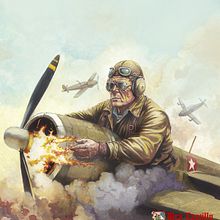 "Air pirate.". Un proyecto de Pintura acrílica, Diseño de personajes y Pintura de Alex Castillo - 12.12.2024