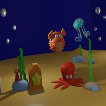Mi proyecto del curso: Introducción al diseño y modelado 3D con Blender. Character Design, Product Design, Motion Graphics, and 3D Modeling project by Manuel Gutiérrez Gómez - 12.14.2024
