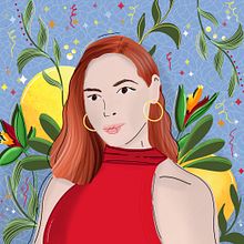 Ruiva -Projeto final . Digital Illustration project by Josileide Farias - 12.14.2024
