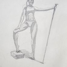 Practica. Un progetto di Belle arti, Disegno, Disegno a matita, Disegno realistico, Disegno anatomico e Bozzetti di Nelson Castillo - 15.12.2024