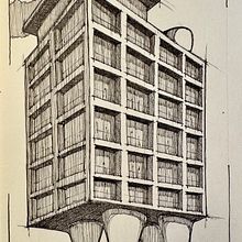 Mi proyecto del Curso.... Un progetto di Illustrazione architettonica, Architettura, Disegno, Sketchbook, Bozzetti e Progettazione dello spazio di Saúl Díaz Godínez - 16.12.2024