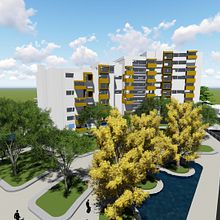 PROYECTO DE VIVIENDA MULTIFAMILIAR EN ALTURA EN POPAYÁN, COLOMBIA.. Architecture, Spatial Design, 3D Design, and Digital Drawing project by Katherine Zuñiga - 12.17.2024