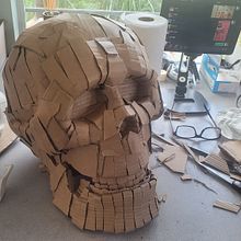 Skull. Arts, Crafts, Character Design, Fine Arts, and Sculpture project by seejaytee63 - 12.17.2024