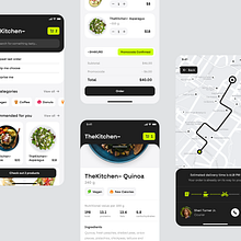 APP DE DELIVERY DE COMIDA SALUDABLE. App Design, Mobile Design, UX / UI, and Digital Product Design project by Daniela Frías Ibarra - 12.18.2024