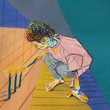 Día de velitas . Un projet de Dessin, Dessin anatomique, Beaux Arts, Peinture gouache, Dessin au cra, on, Dessin de portrait , et Dessin réaliste de Alejandra Taborda - 18.12.2024