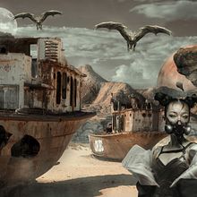 El mundo ya no es lo que era. Photograph, Photograph, Post-production, Photo Retouching, Fine-Art Photograph, Photographic Composition, Photomontage, and VFX project by Luis Gustavo Mejía - 12.18.2024