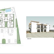 Proyecto Edificio Residencial. Un progetto di 3D, Architettura, Architettura digitale, Architettura d'interni, Modellazione 3D, ArchVIZ e Animazione 3D di David Ramírez Becerra - 18.12.2024